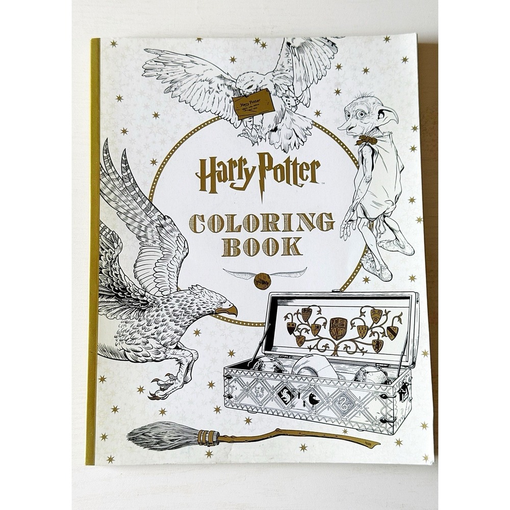 Harry Potter Coloring Book: Coloring Book for Kids and Adults 35 Illustrations